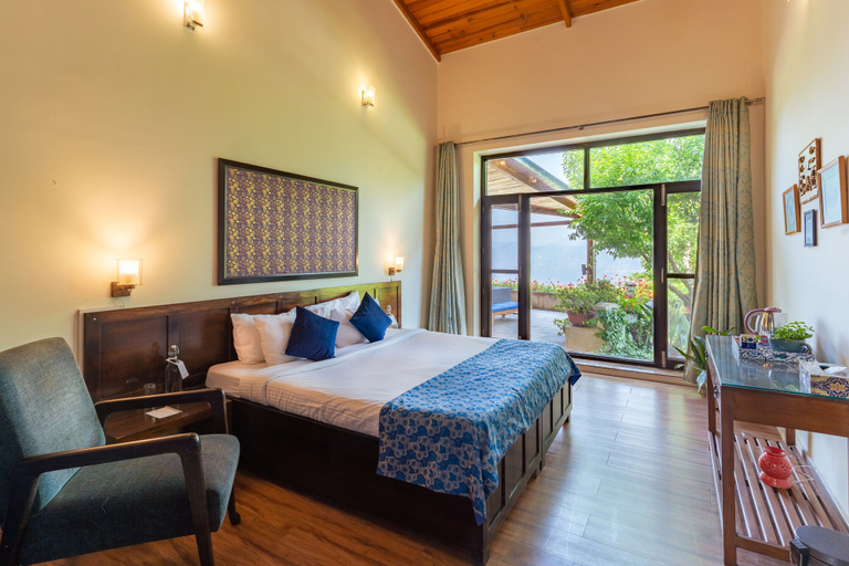 Bedroom 2, Tree of Life Junoon in the Hills, Kainchi Dham, Nainital