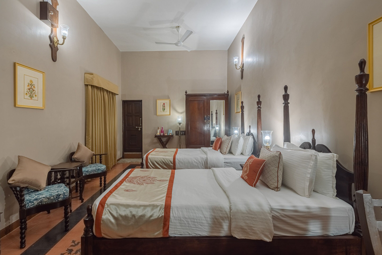 Bedroom 3, Tree of Life Darbargadh, Dared, Bhavnagar