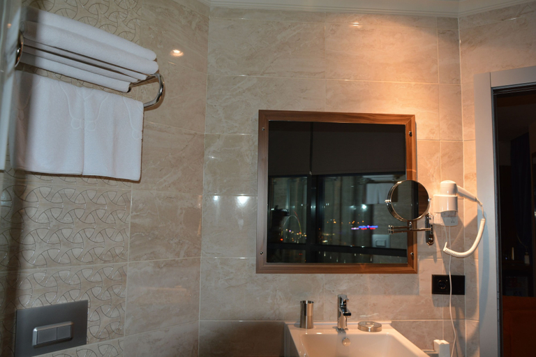 Bathroom 5, Sky Tower Hotel, Batumi