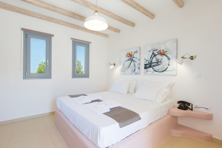 Bedroom 2, Ampelos Resort Hotel, South Aegean
