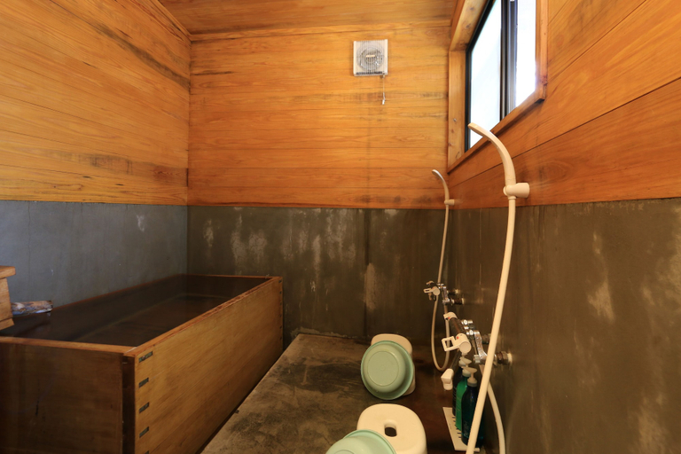 Bathroom 3, Kurasako Onsen Sakura, Minamioguni