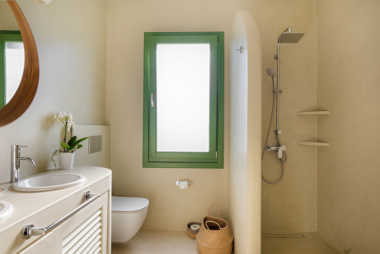 Bathroom 5, Casa Di Fiori Andros Suites, South Aegean