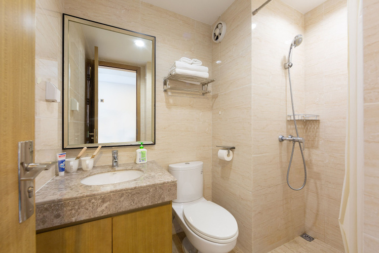 Bathroom 3, sunnyrain apartment hotel, Guangzhou