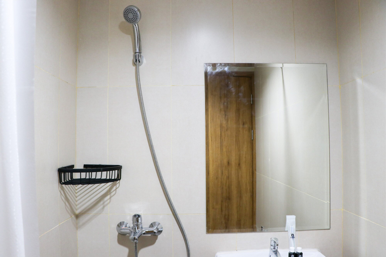 Bedroom 5, Simply Look Studio Room LRT City Jatibening Apartment By Travelio, Bekasi