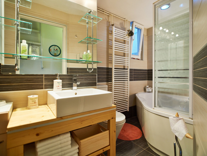 Bathroom 3, Apartment Green Wall, Zagreb