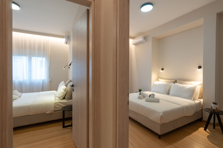 Bedroom 4, Athens Hippest Apartment, Attica