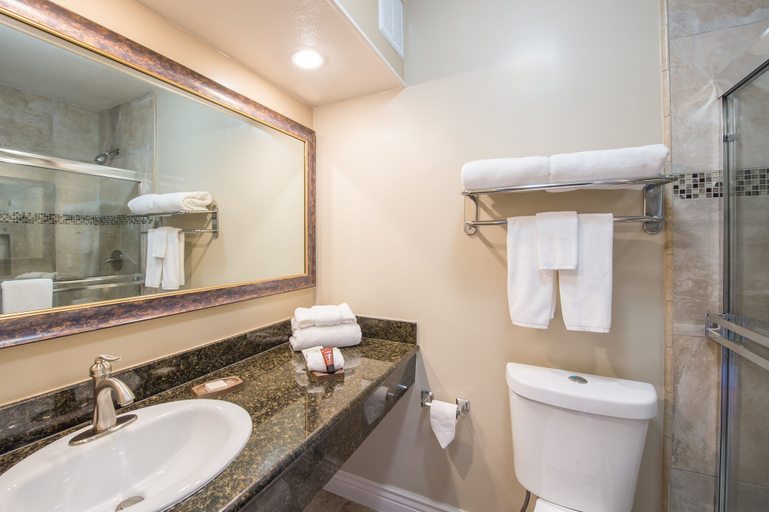 Bathroom 4, Creekside Inn, Santa Clara
