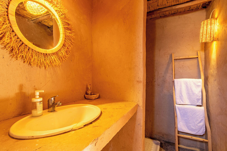 Bathroom, La Ferme Nomade, Marrakech