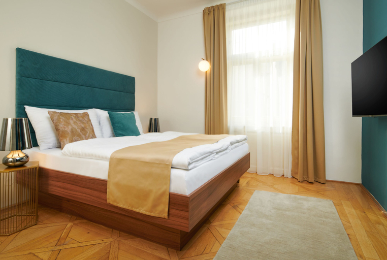 Bedroom 3, Golden Angel Suites by Adrez Living, Praha 1