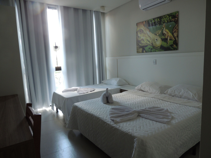 Bedroom 3, Hotel Recanto dos Dinossauros, Penha