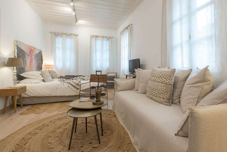 Bedroom 2, Amymone Suites, Peloponnese