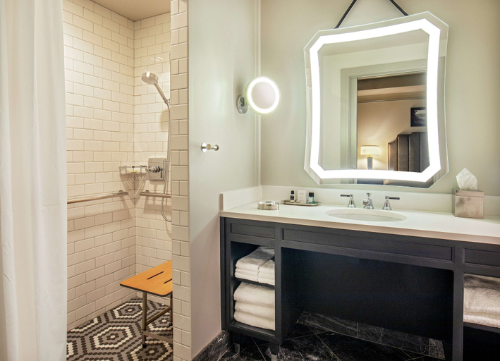 Bathroom 4, The Virginian Lynchburg Curio Collection, Lynchburg
