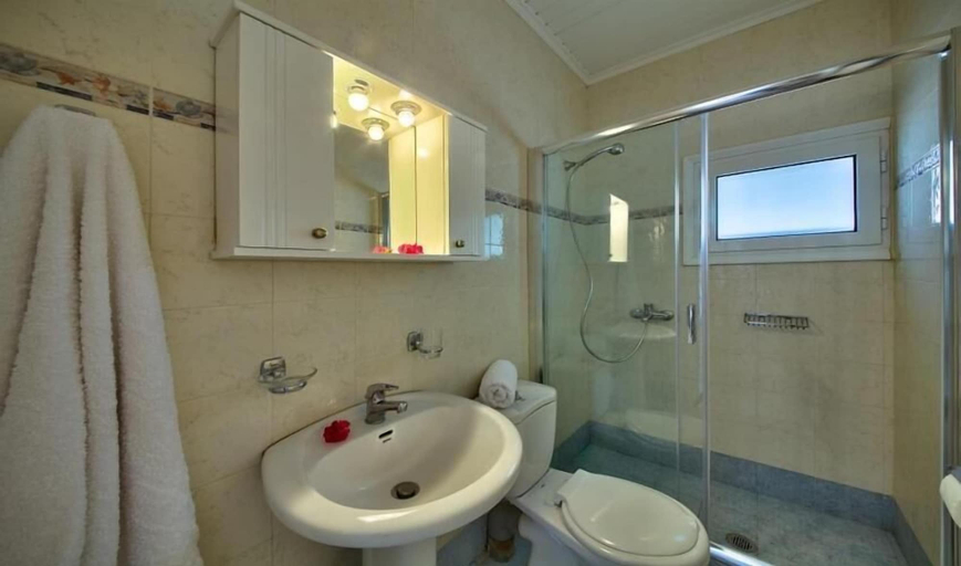 Bathroom, Nyktelia Holiday Villa, Ionian Islands