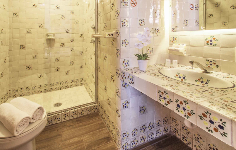 Bathroom 5, Hotel Templo Mayor, Mexico City