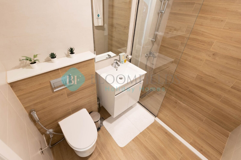 Bathroom, Cozy Canal View Apartment - 206, Abu Dhabi City
