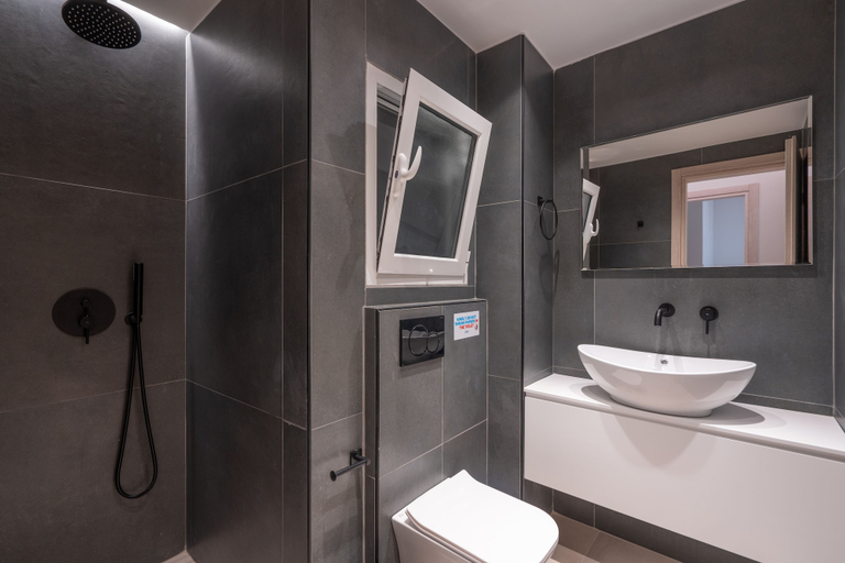 Bathroom, Athens Hippest Apartment, Attica
