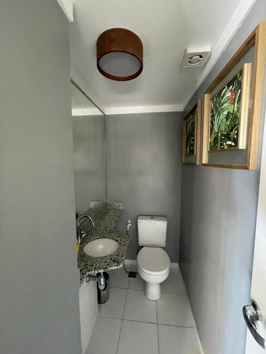 Bathroom 3, Apartamento Vista mar atrás da passarela, Aracaju