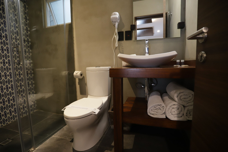Bathroom 4, Hotel Diana, San Andrés Cholula