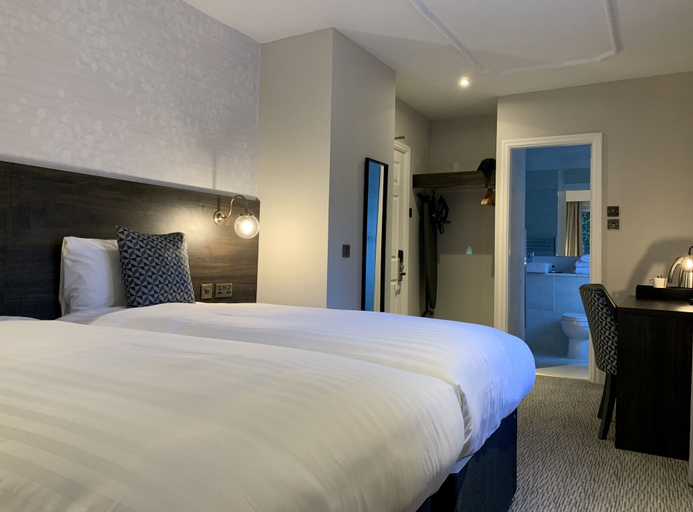 Bedroom 2, Trafford Hall Hotel Manchester, A Brilliant Hotels Collection, Manchester