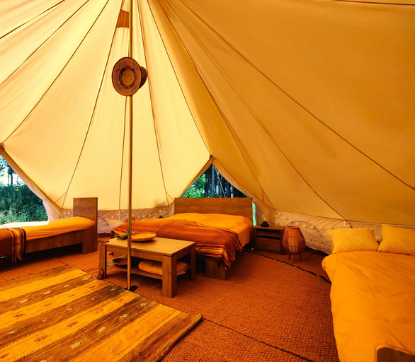 Bedroom 3, Under Canvas Bornholm, Bornholm