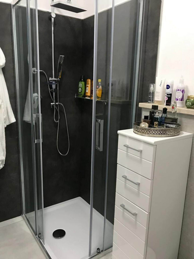 Bathroom 2, Enchanting Holiday Apartment in Lu Bagnu, Sassari