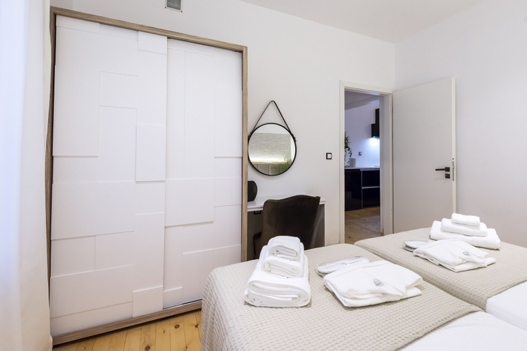 Bedroom 5, Aigli Seafront Loft-Bespoke Design Gem, Peloponnese