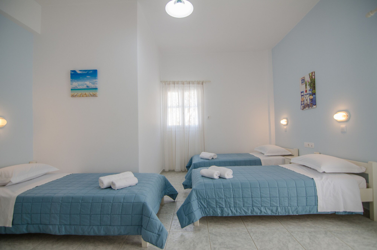 Bedroom 2, Athena Rooms, South Aegean