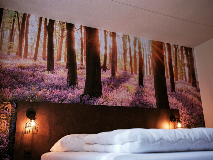 Bedroom 2, Vakantiepark De Bosrand, Epe