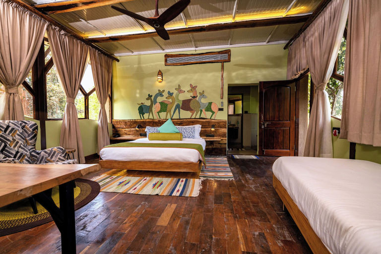 Bedroom 3, Kanha Jungle Camp, Balaghat