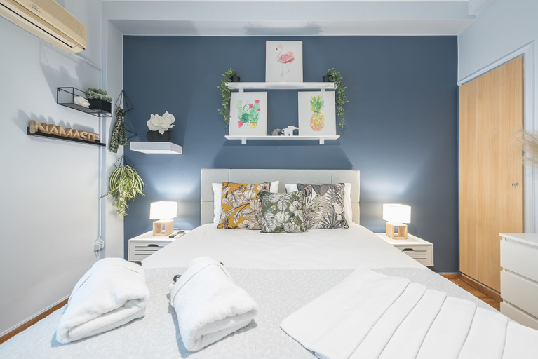 Bedroom 2, City Nest Apartment by Cloudkeys, Attica
