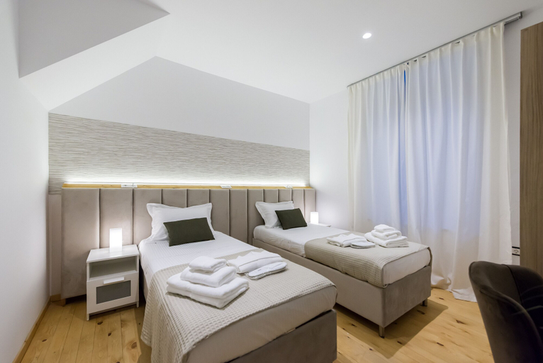 Bedroom 4, Aigli Seafront Loft-Bespoke Design Gem, Peloponnese