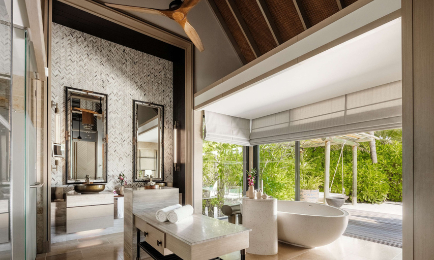 Bathroom 5, Waldorf Astoria Maldives Ithaafushi
