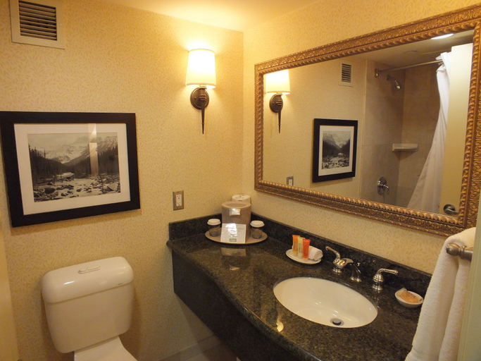 Bathroom 5, Lake Louise Inn, Division No. 15