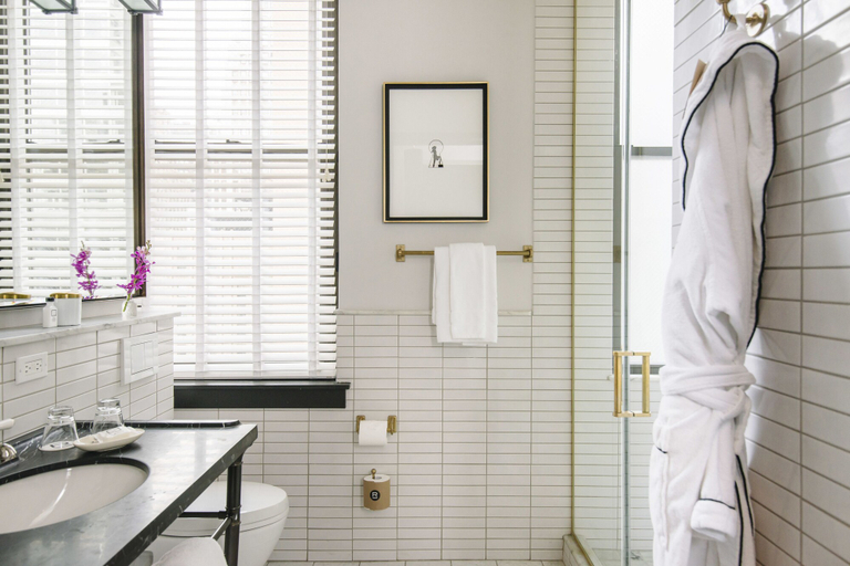 Bathroom 5, Refinery Hotel, New York