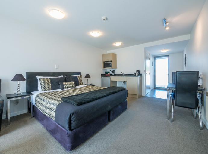 Bedroom 3, Bellano Motel Suites, Christchurch