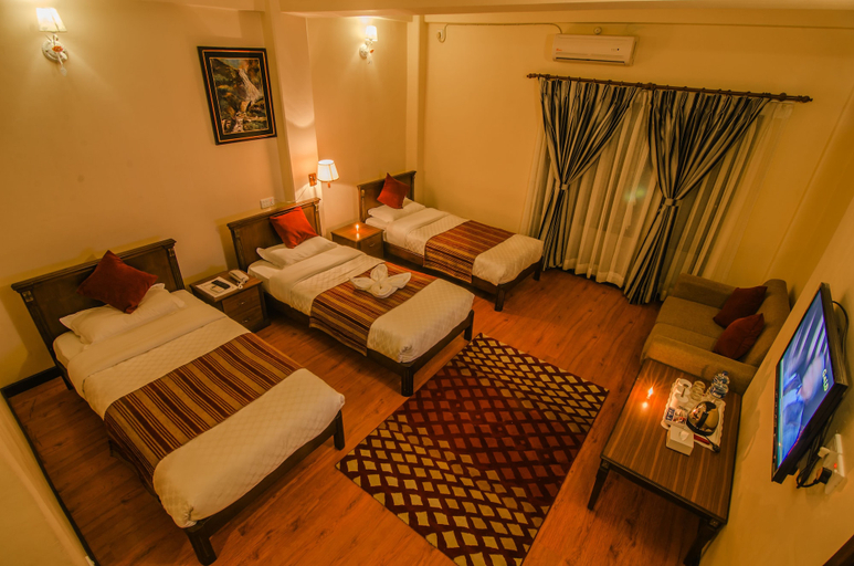 Bedroom 2, Hotel Lakefront, Gandaki