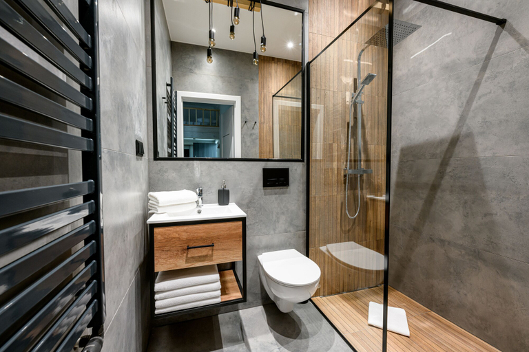 Bathroom 4, Native Apartments Paulińska 20 Superior, Kraków City