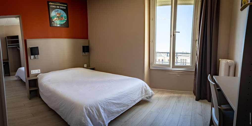 Bedroom 2, Hotel de la Gare – urban by balladins, Indre