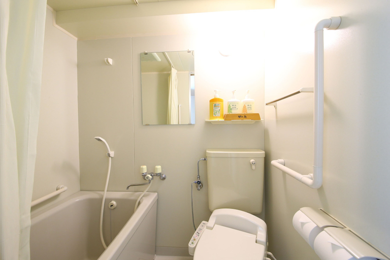Bathroom 3, Yudanaka Ryokan Hakura, Yamanouchi