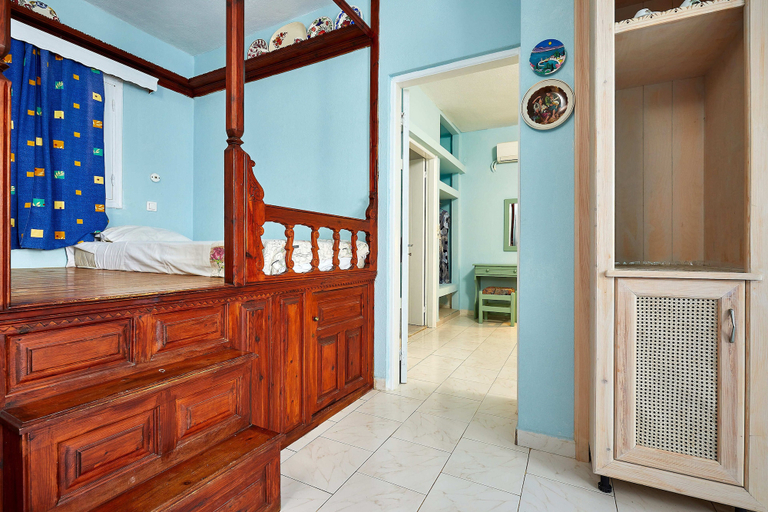 Bedroom 3, Hotel Glaros Karpathos, South Aegean