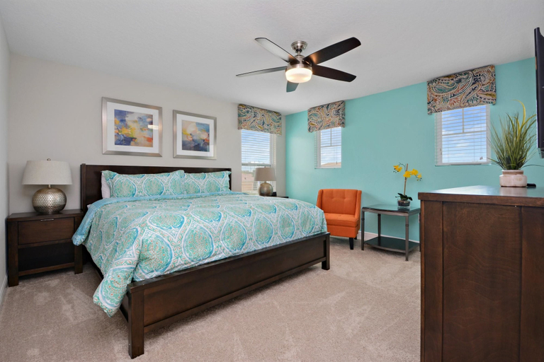 Bedroom 3, Serene Bliss House 6 Bedroom, Polk
