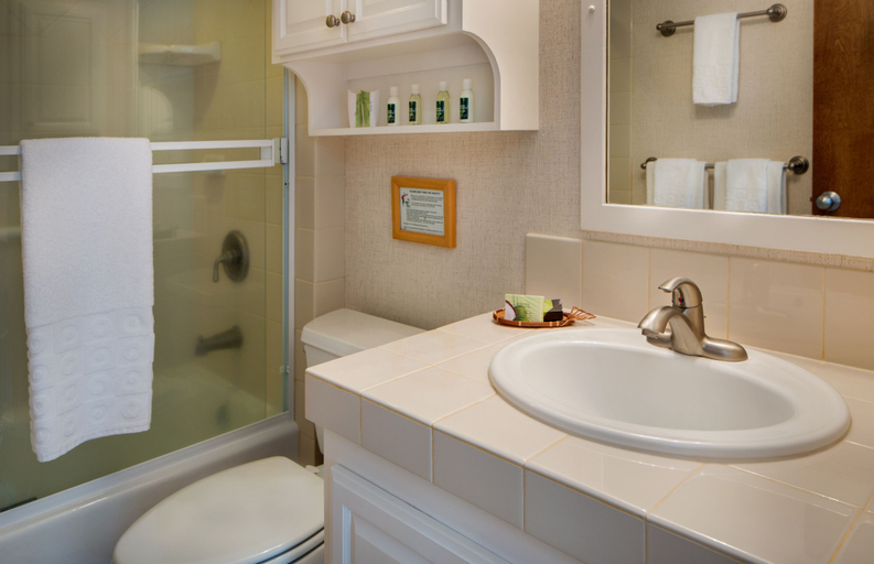 Bathroom 5, Hanalei Colony Resort, Kauai