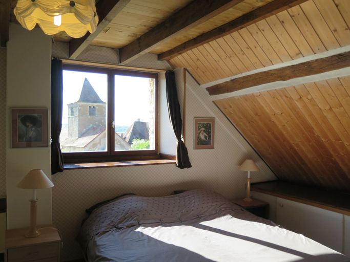 Bedroom 3, Chambres d'hôtes au verger de Marcilly, Côte-d'Or
