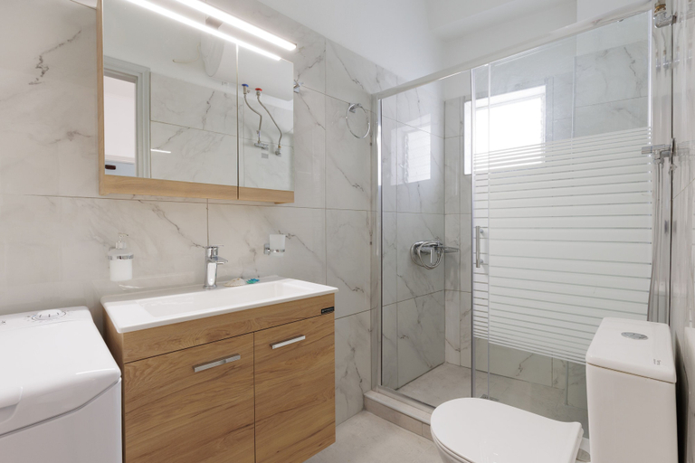 Bathroom 4, Salt and Sun Apartments by Konnect, Kaminaki Beach, Ionian Islands