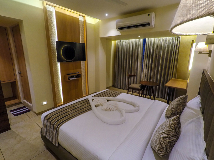 Bedroom 3, Rudra Shelter Business Hotel, Palghar