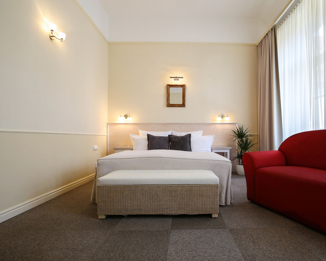 Bedroom 4, Unitas Hotel, Praha 1