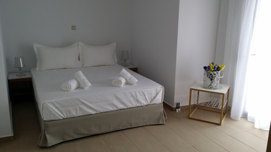 Bedroom 3, Niovi Apartments, Central Macedonia