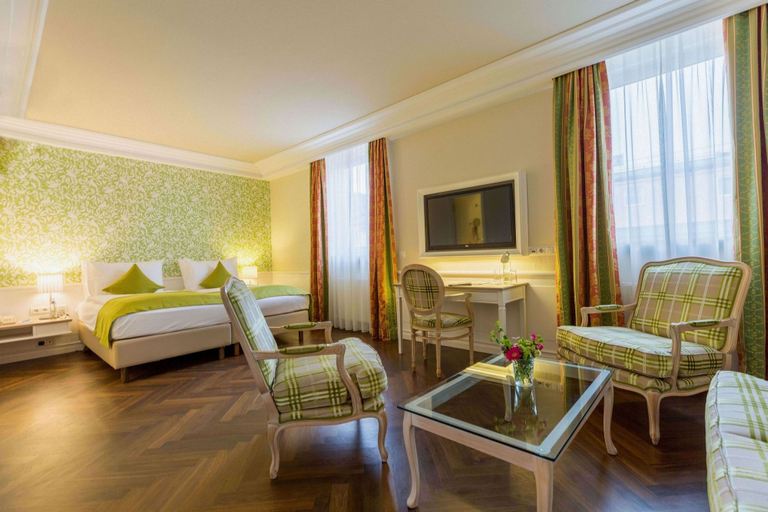 Bedroom 2, IMLAUER Hotel Pitter Salzburg, Salzburg
