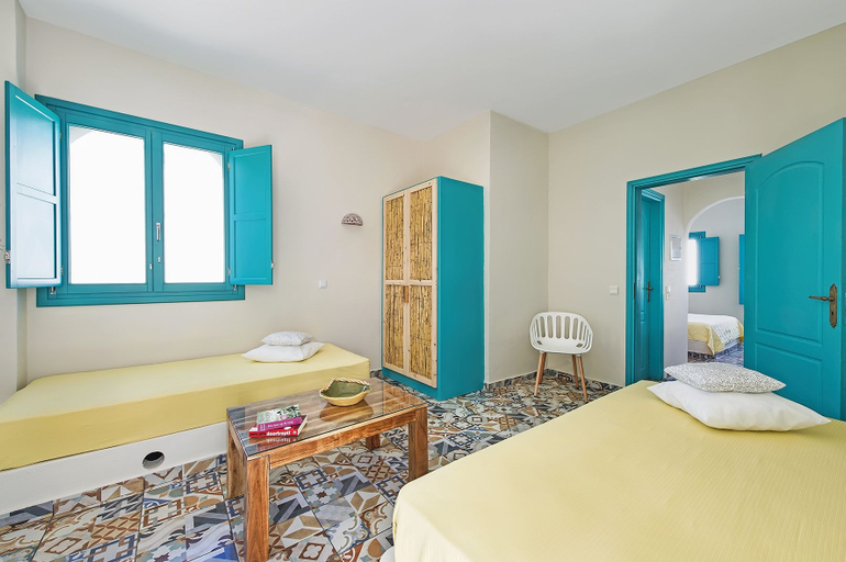 Bedroom 3, Nissia Beach Apartments and Suites, South Aegean