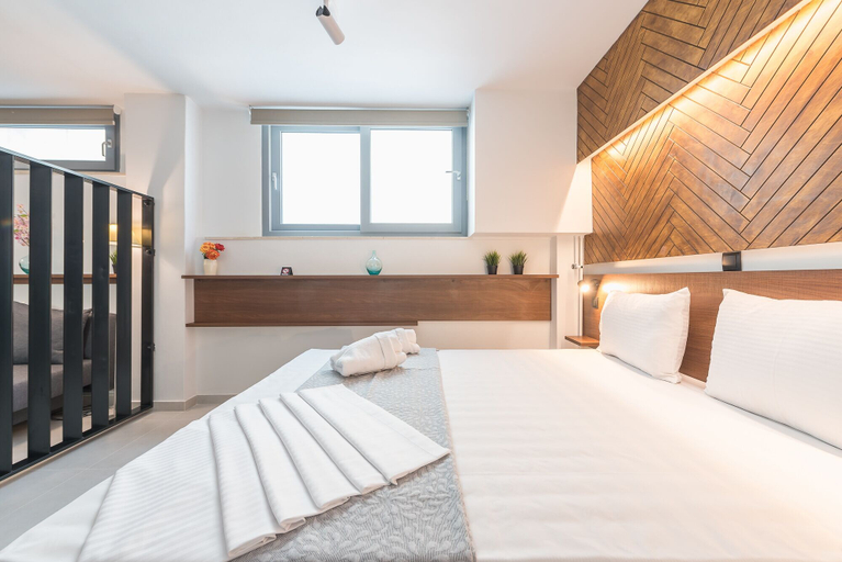 Bedroom 2, Phaedra, Hideaway Suite Near Acropolis By CloudKeys, Attica